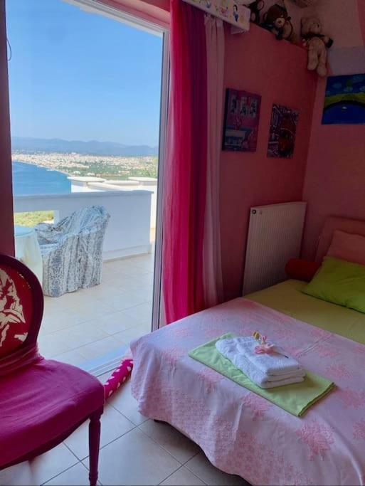 Marine'S Lux Villa:Golden Sunset Каламата Екстер'єр фото